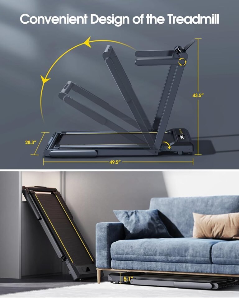 Folding Treadmill 2 in 1 Review