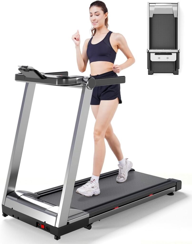 DeerRun Incline Treadmills for Home, Folding Treadmill for Walking, Running  Jogging, 3.5 HP Compact Raceable Treadmill with 350 LBS, Bluetooth Enable