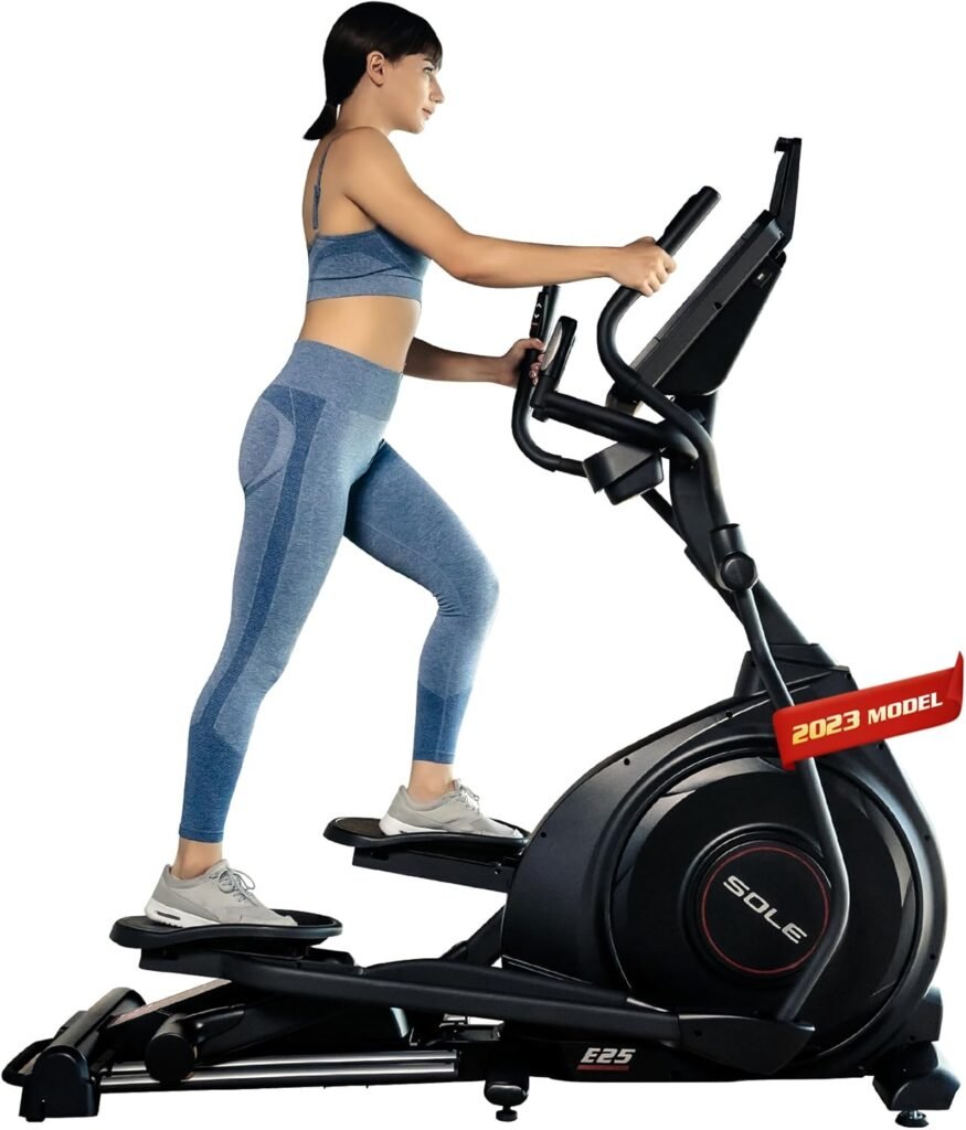 SOLE Fitness Elliptical Exercise Machines, Models E25, E35, E95, E95S, E98, Elliptical Machines for Home Use, Home Exercise Equipment for Cardio Training, Work from Home Fitness Stepper Machine