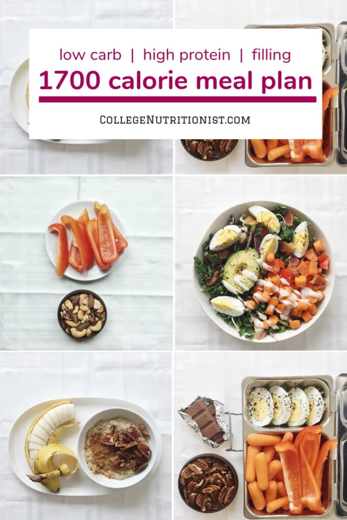 1700 Calorie Meal Plan High Protein