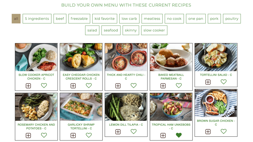 Custom Meal Plans