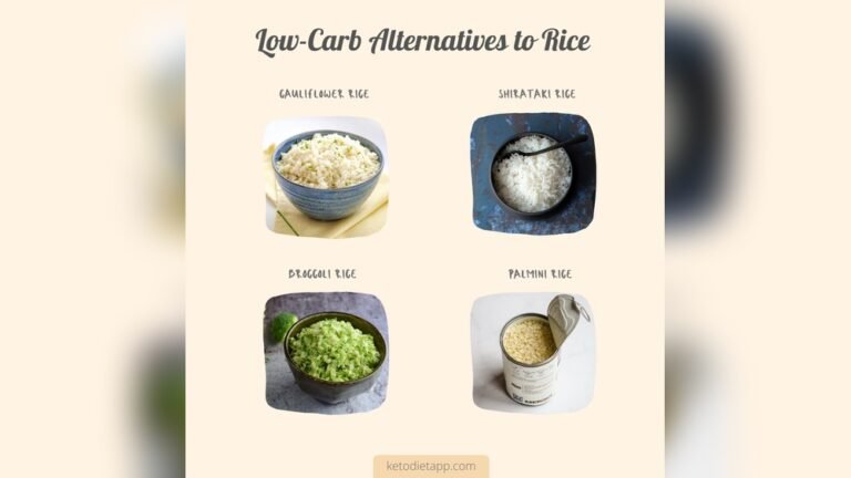 Low Carb Diet With Rice: Delicious Recipes for Healthy Living