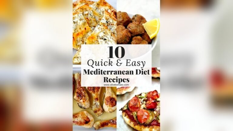Mediterranean Quick Meals: Delicious Recipes Ready in 30 Minutes